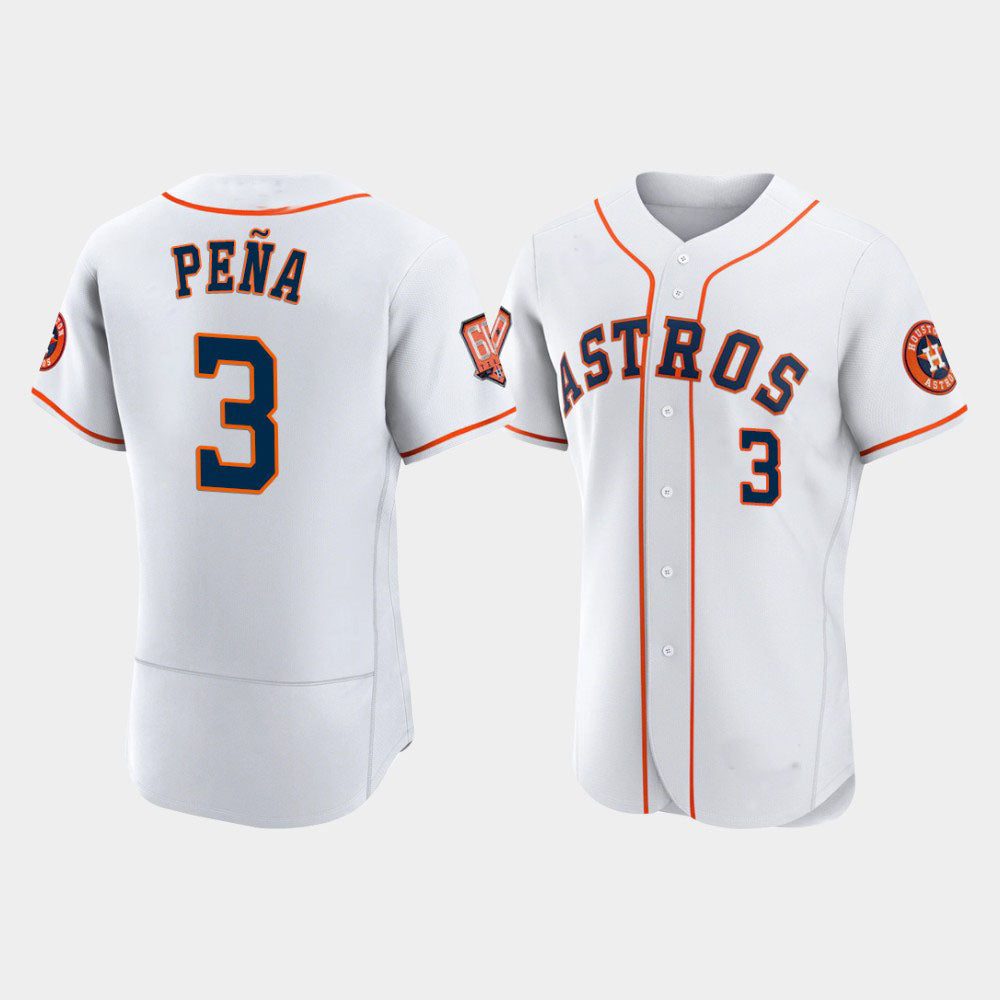 Fanatics Branded Officially Licensed MLB Men's Houston Astros White T-Shirt - Size 5XL