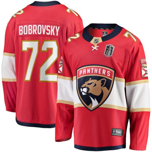 Florida Panthers Stanley Cup Jersey - Sergei Bobrovsky